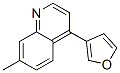 3-(7-Methyl-quinoline-4-yl)-furan Structure,179380-96-2Structure