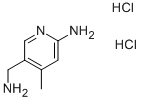 5-(氨基甲基)-4-甲基吡啶-2-胺双盐酸盐结构式_179555-13-6结构式