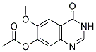 7-乙酰氧基-6-甲氧基喹唑啉-4(3H)-酮结构式_179688-02-9结构式