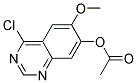 7-乙酰氧基-4-氯-6-甲氧基-喹唑啉-4-酮结构式_179688-03-0结构式
