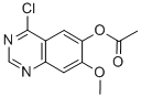 4-Chloro-7-methoxyquinazolin-6-yl Acetate HCl Structure,179688-54-1Structure