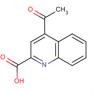 4-乙酰基喹啉-2-羧酸结构式_179764-62-6结构式