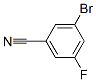 3-Bromo-5-fluorobenzonitrile Structure,179898-34-1Structure