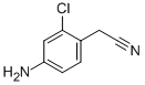 2-(4-氨基-2-氯苯基)乙腈结构式_180150-18-9结构式