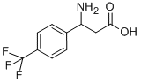 3-Amino-3-(4-trifluoromethyl-phenyl)-propionic acid Structure,180263-44-9Structure