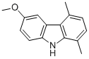 6-Methoxy-1,4-dimethyl-9h-carbazole Structure,18028-57-4Structure