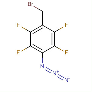 1-叠氮基-4-(溴甲基)-2,3,5,6-四氟苯结构式_180293-27-0结构式