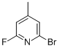 2-Bromo-6-fluoro-4-methylpyridine Structure,180608-37-1Structure