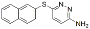 6-(2-萘硫代)-3-氨基哒嗪结构式_180901-21-7结构式