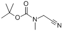 2-(N-boc-甲基氨基)乙腈结构式_180976-09-4结构式