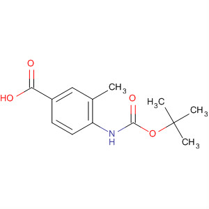 Boc-4-氨基-3-甲基苯甲酸结构式_180976-94-7结构式