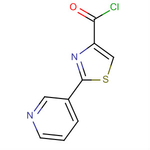 2-(吡啶-3-基)噻唑-4-羰酰氯结构式_180992-31-8结构式
