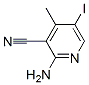 2-氨基-5-碘-4-甲基吡啶-3-甲腈结构式_180995-02-2结构式