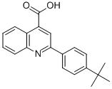 2-(4-tert-Butylphenyl)quinoline-4-carboxylicacid Structure,181048-48-6Structure