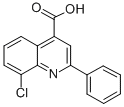 8-氯-2-苯基喹啉-4-羧酸结构式_181048-56-6结构式
