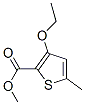2-Thiophenecarboxylicacid,3-ethoxy-5-methyl-,methylester(9ci) Structure,181063-62-7Structure