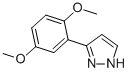 3-(2,5-二甲氧基苯基)-1H-吡唑结构式_181122-45-2结构式