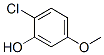 2-氯-5-甲氧基苯酚结构式_18113-04-7结构式