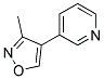 (9CI)-3-(3-甲基-4-异噁唑)-吡啶结构式_181178-92-7结构式