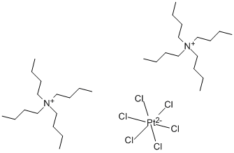 四丁基ammonium hexa氯platinate(IV)结构式_18129-78-7结构式