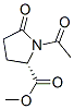 1-乙酰基-5-氧代脯氨酸甲酯结构式_181312-04-9结构式