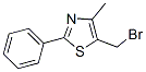 5-(Bromomethyl)-4-methyl-2-phenyl-1,3-thiazole Structure,181424-15-7Structure