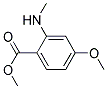 (9ci)-4-甲氧基-2-(甲基氨基)-苯甲酸甲酯结构式_181434-39-9结构式