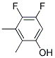 (9CI)-4,5-二氟-2,3-二甲基-苯酚结构式_182011-09-2结构式