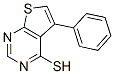 5-苯基噻吩并[2,3-d]嘧啶-4-硫醇结构式_182198-89-6结构式