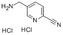 5-氨基甲基吡啶-2-甲腈结构式_182291-88-9结构式