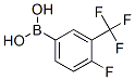 3-(Trifluoromethyl)-4-fluorophenylboronic acid Structure,182344-23-6Structure