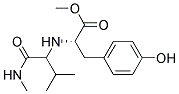 L-tyrosine, n-[2-methyl-1-[(methylamino)carbonyl]propyl]-, methyl ester (9ci) Structure,182552-09-6Structure