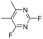 (8CI)-2,4-二氟-5,6-二甲基嘧啶结构式_18260-62-3结构式