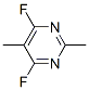 (8CI)-4,6-二氟-2,5-二甲基嘧啶结构式_18260-63-4结构式