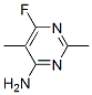 (8CI)-4-氨基-6-氟-2,5-二甲基嘧啶结构式_18260-68-9结构式