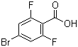 4-Bromo-2,6-difluorobenzoic acid Structure,183065-68-1Structure