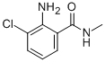 2-氨基-3-氯-N-甲基苯甲酰胺结构式_18343-42-5结构式