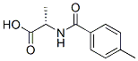 n-(4-甲基苯甲酰基)-丙氨酸结构式_183559-35-5结构式