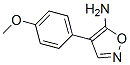 4-(4-Methoxyphenyl)isoxazol-5-amine Structure,183666-47-9Structure