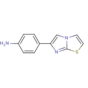 4-Imidazo[2,1-b][1,3]thiazol-6-ylaniline Structure,183668-02-2Structure