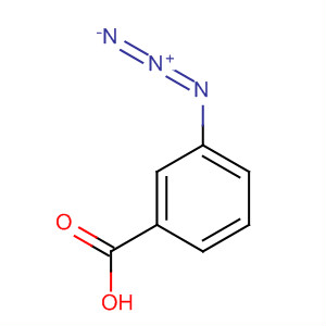 3-叠氮基苯甲酸结构式_1843-35-2结构式