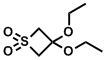 3,3-Diethoxythietane 1,1-dioxide Structure,18487-59-7Structure