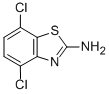 2-氨基-4,7-二氯苯并噻唑结构式_1849-70-3结构式