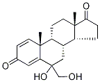 6-Hydroxy-6-(hydroxymethyl)-androsta-1,4-diene-3,17-dione(mixture of diastereomers) Structure,184972-11-0Structure