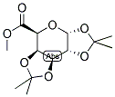 1,2,3,4-二-o-异亚丙基-alpha-d-半乳糖醛酸甲酯结构式_18524-41-9结构式