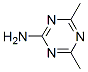 2-氨基-4,6-二甲基-1,3,5-三嗪结构式_1853-90-3结构式