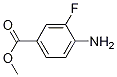 Methyl 4-amino-3-fluorobenzenecarboxylate Structure,185629-32-7Structure