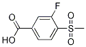 3-氟-4-(甲基磺酰基)苯甲酸结构式_185945-88-4结构式