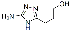 3-(5-氨基-4H-[1,2,4]-3-噻唑)-1-丙醇结构式_18595-97-6结构式