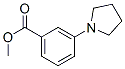 3-吡咯烷-1-苯甲酸甲酯结构式_186086-71-5结构式